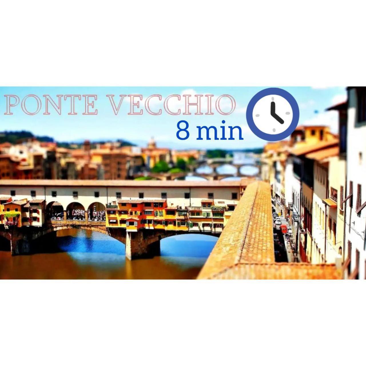 5 Min Dagli Uffizi Suite Wifi Confort Florencja Zewnętrze zdjęcie