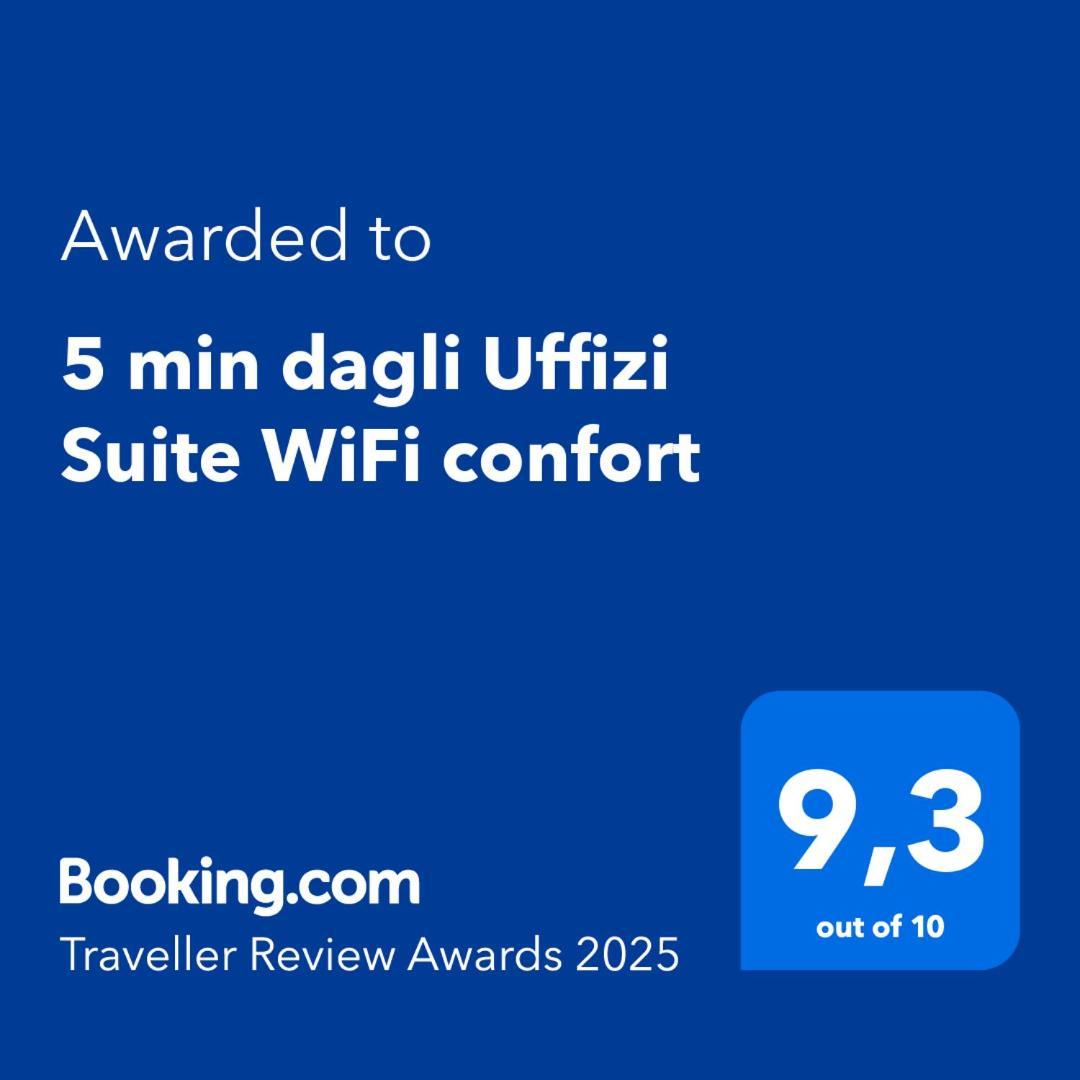 5 Min Dagli Uffizi Suite Wifi Confort Florencja Zewnętrze zdjęcie